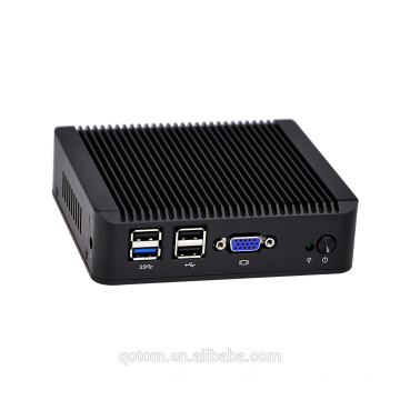 Cheap new J1900 12V Linux desktop computer 4 Gigabit LAN QOTOM-Q190G4U